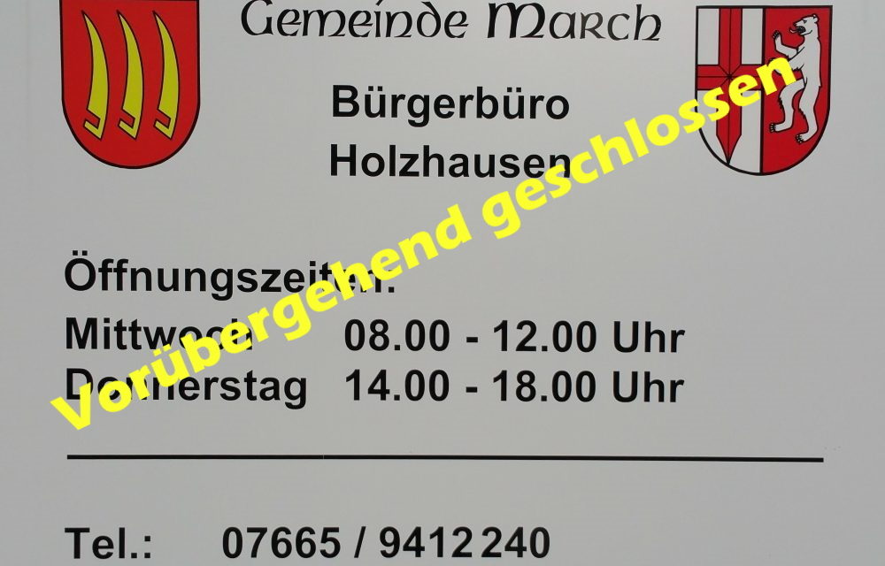 Bürgerbüro in Holzhausen ist wieder besetzt