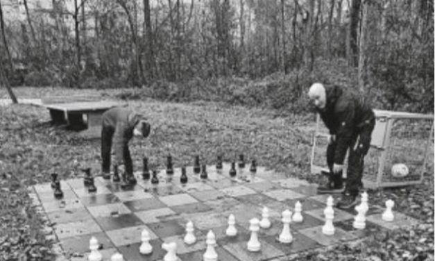 Schachspielen auf dem Waldspielplatz jetzt möglich