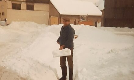 Holzhausen im Schnee  – Februar 1986